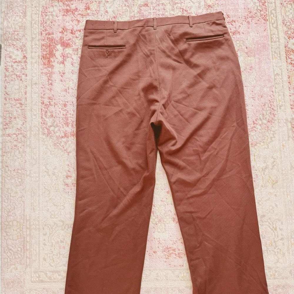 Haband, Men's Vintage Brown Chinos - Picture 2 of 3